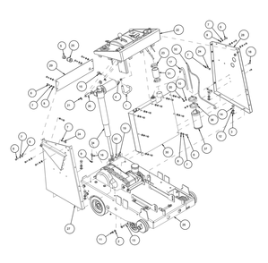 Section 01 Diagram and Parts List for MK-3020V 166447-20 MK Diamond Concrete Saw